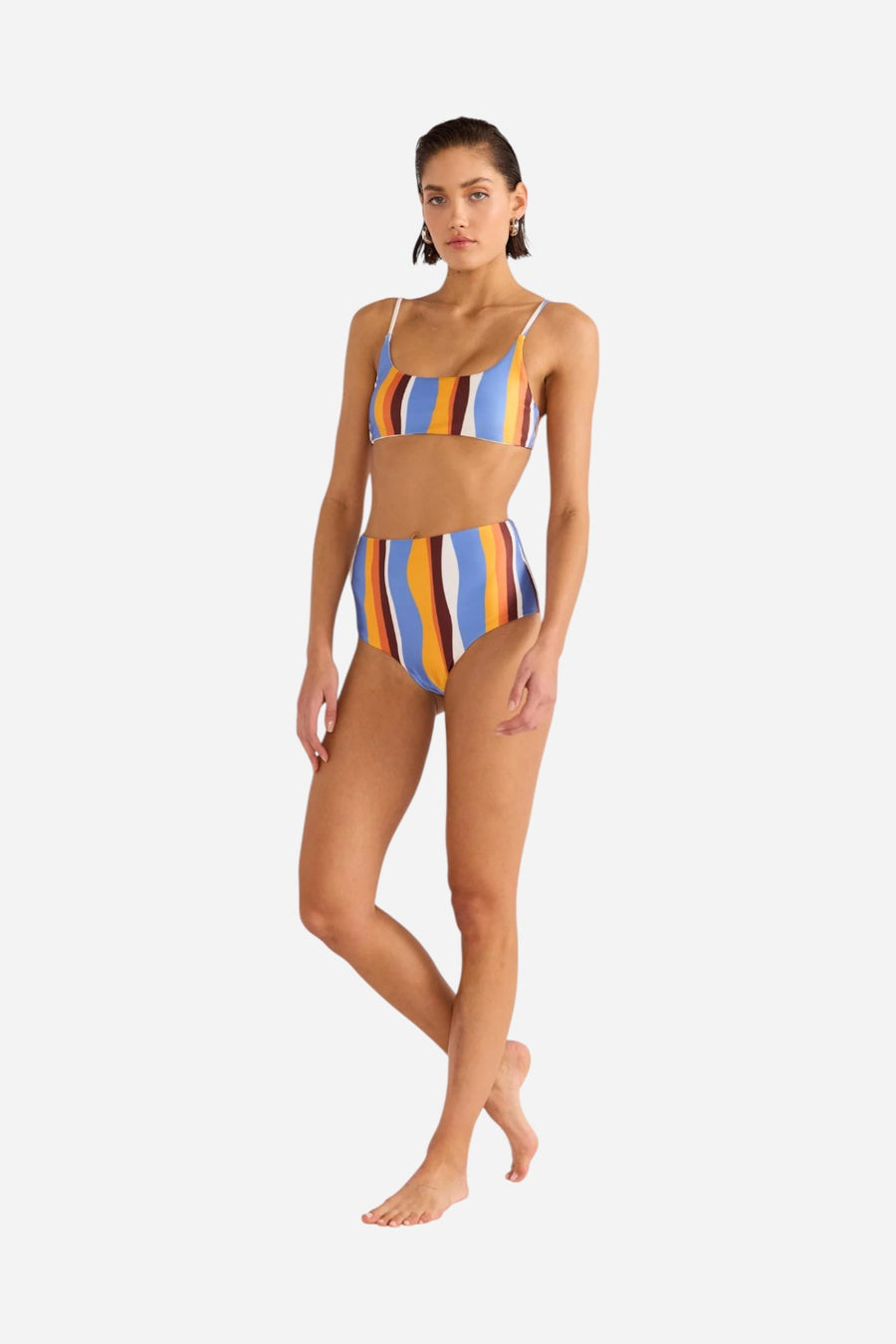MINKPINK Ripple Bikini Top