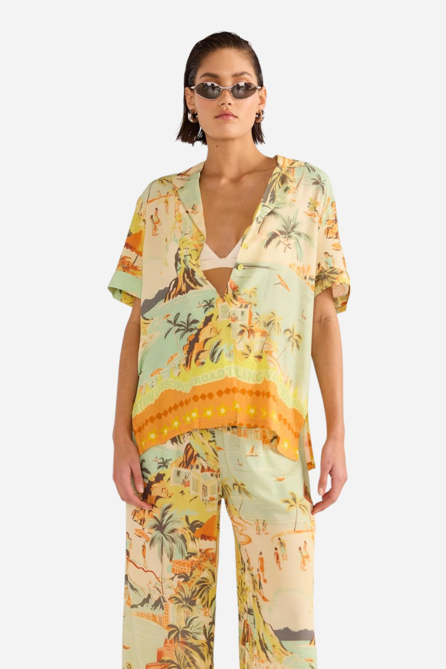 MINKPINK Vacanza Resort Shirt