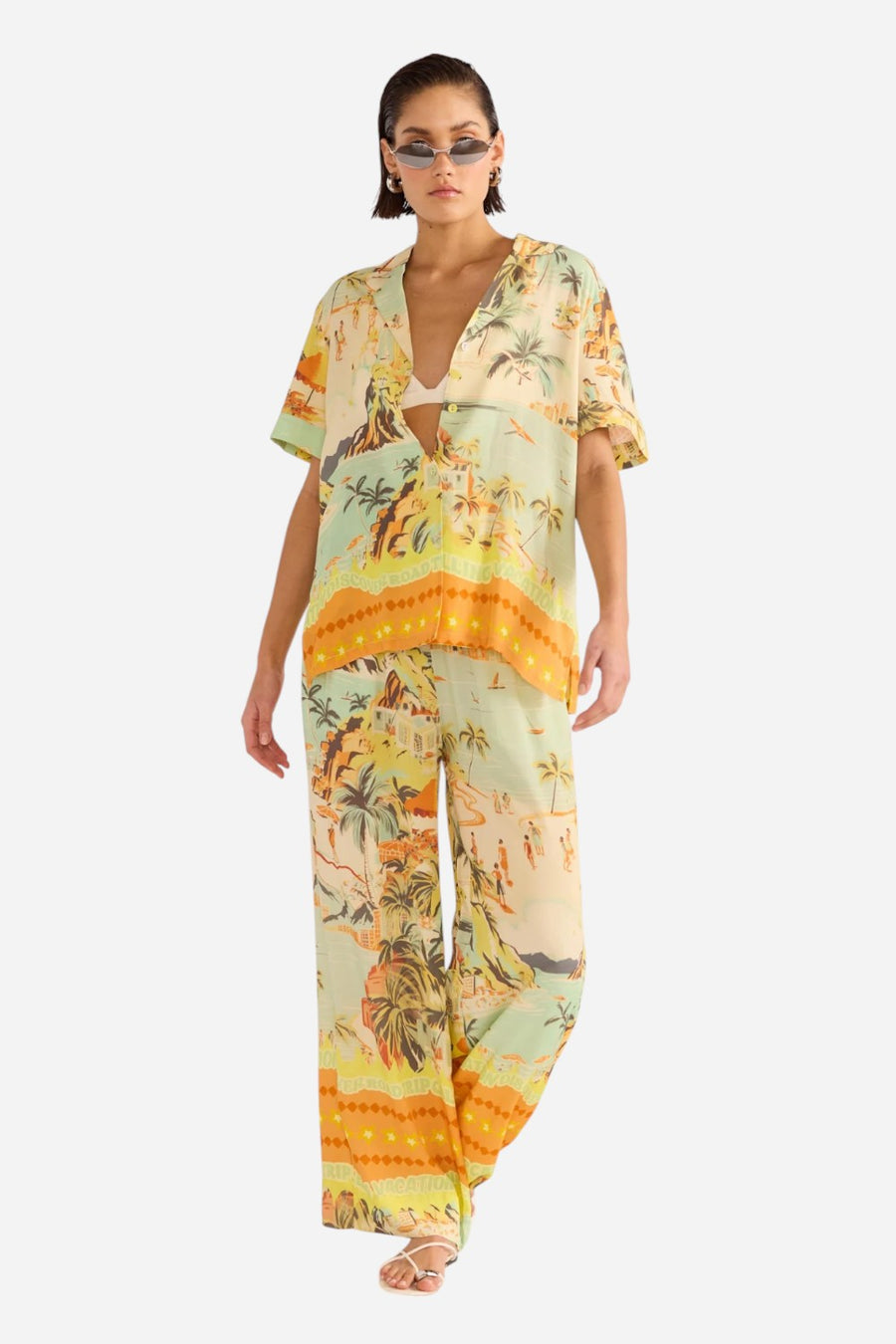 MINKPINK Vacanza Resort Shirt