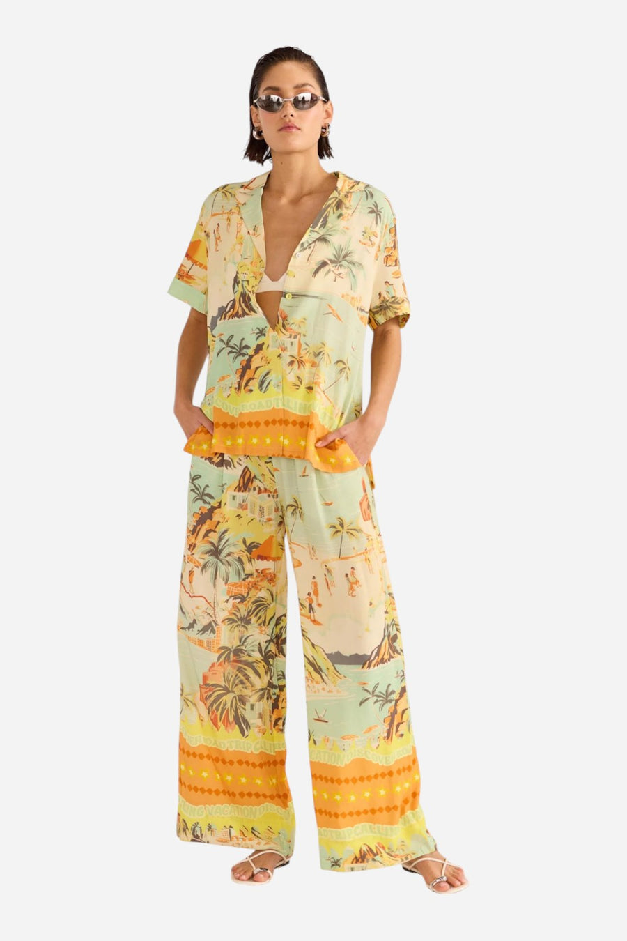 MINKPINK Vacanza Resort Shirt
