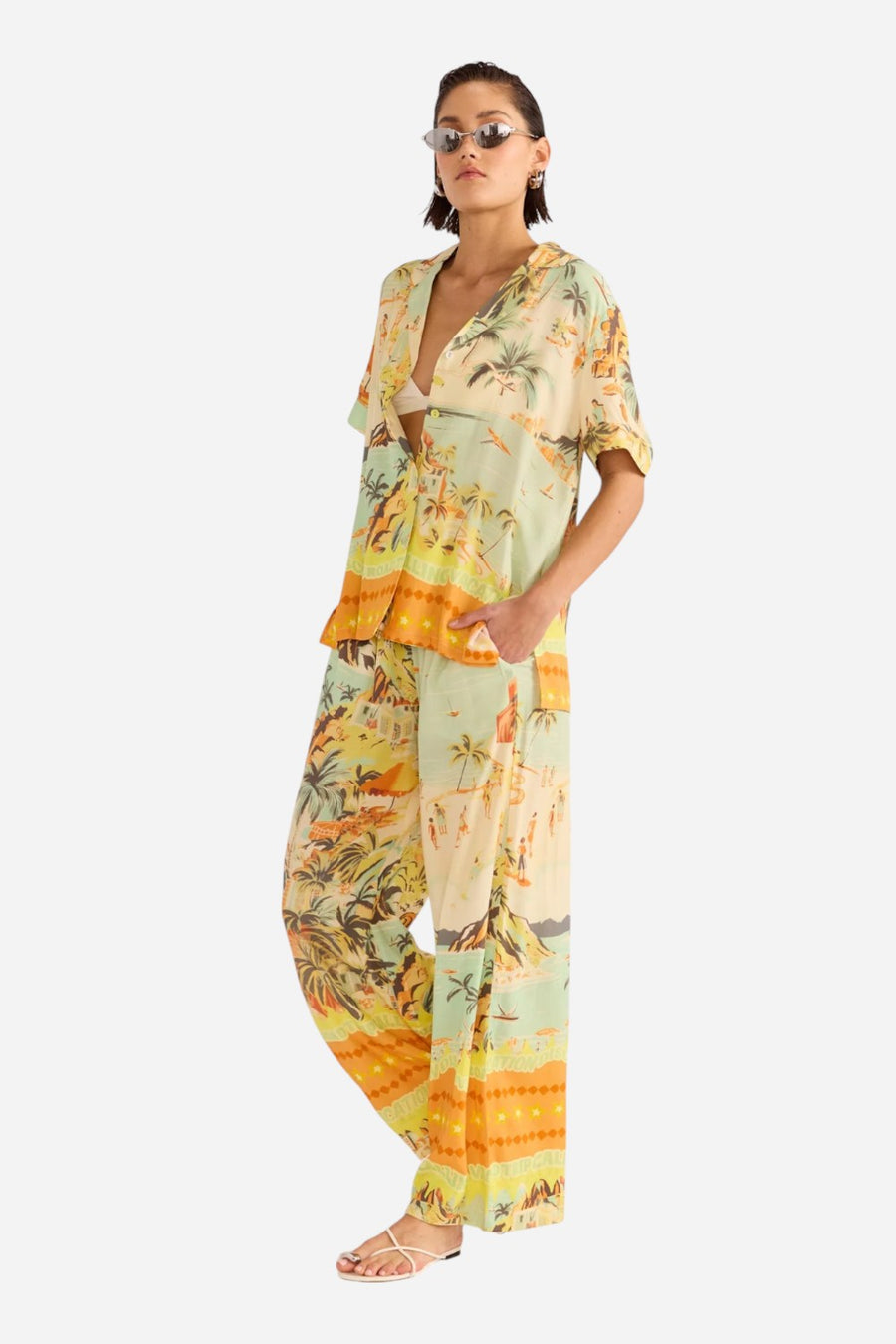 MINKPINK Vacanza Resort Shirt