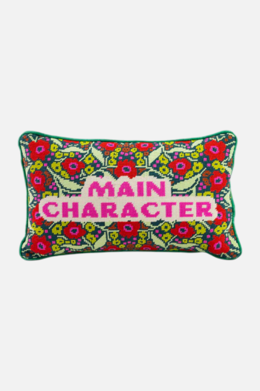 Furbish Main Character Needlepoint Pillow
