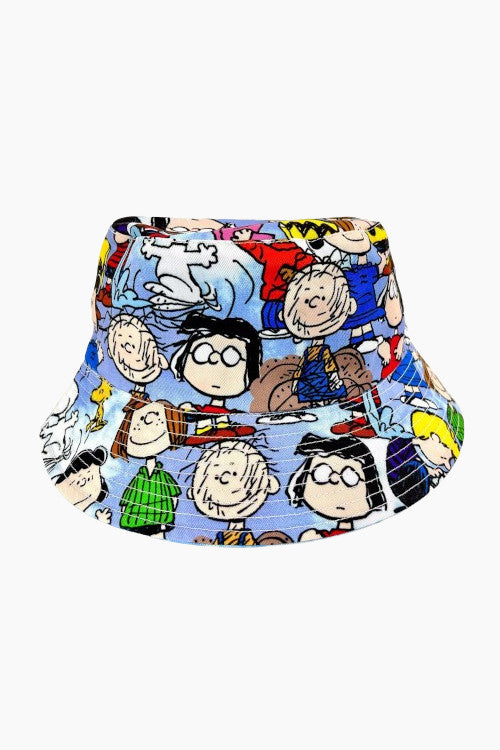 Peter Grimm Major Characters Peanuts Bucket Hat