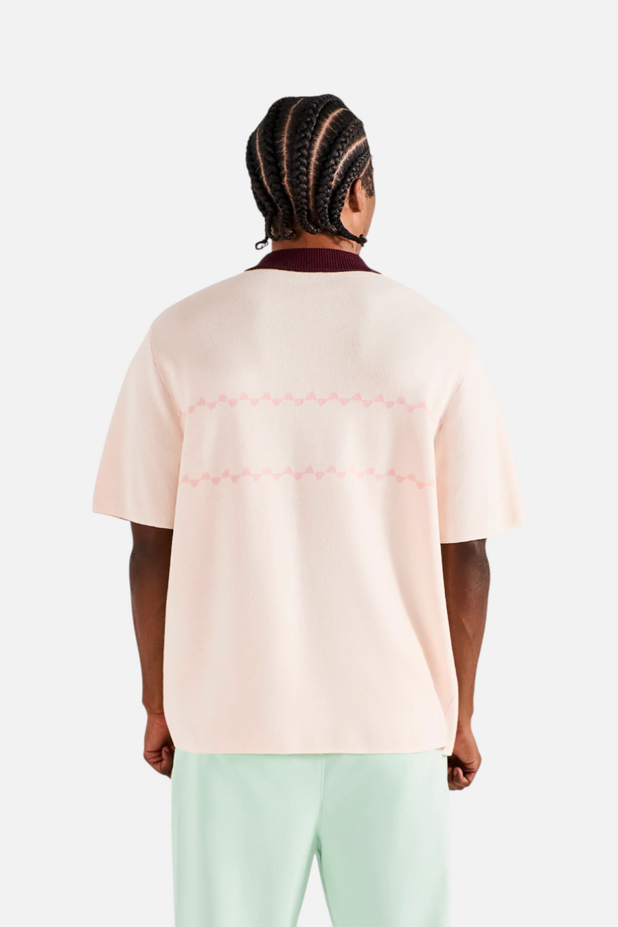 Malbon Golf Benny Polo in Whisper White