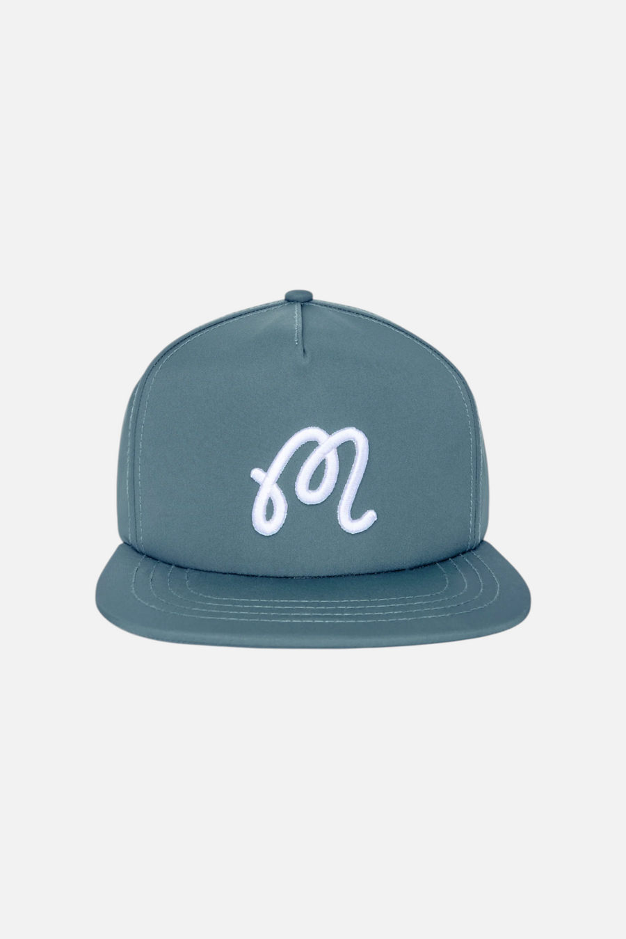 Malbon Golf M Snapback Cap in Aegean Blue