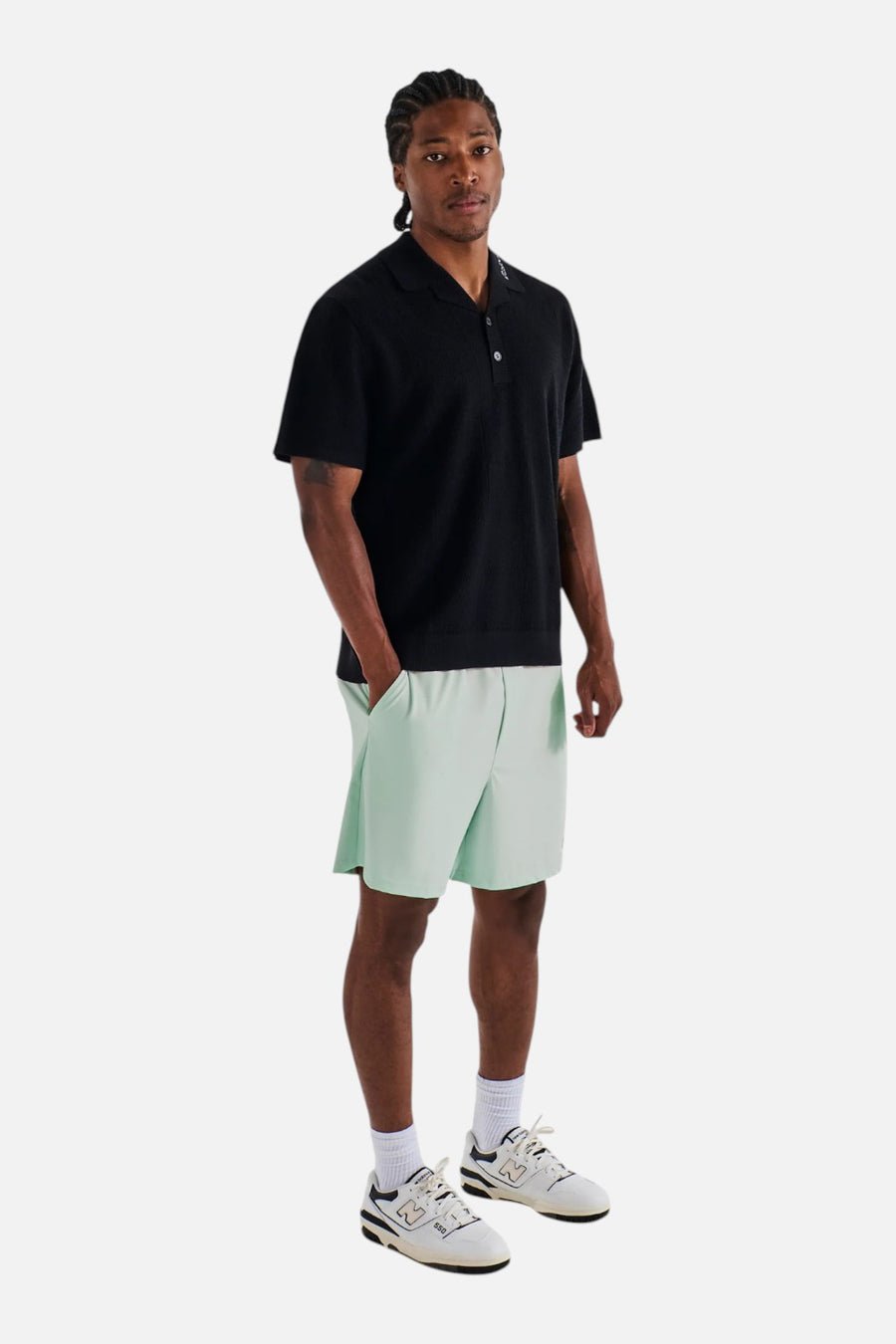 Malbon Golf Scooter Coolcore Shorts in Surf Spray