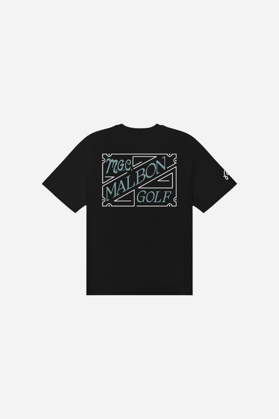 Malbon Golf Villa Tee in Black
