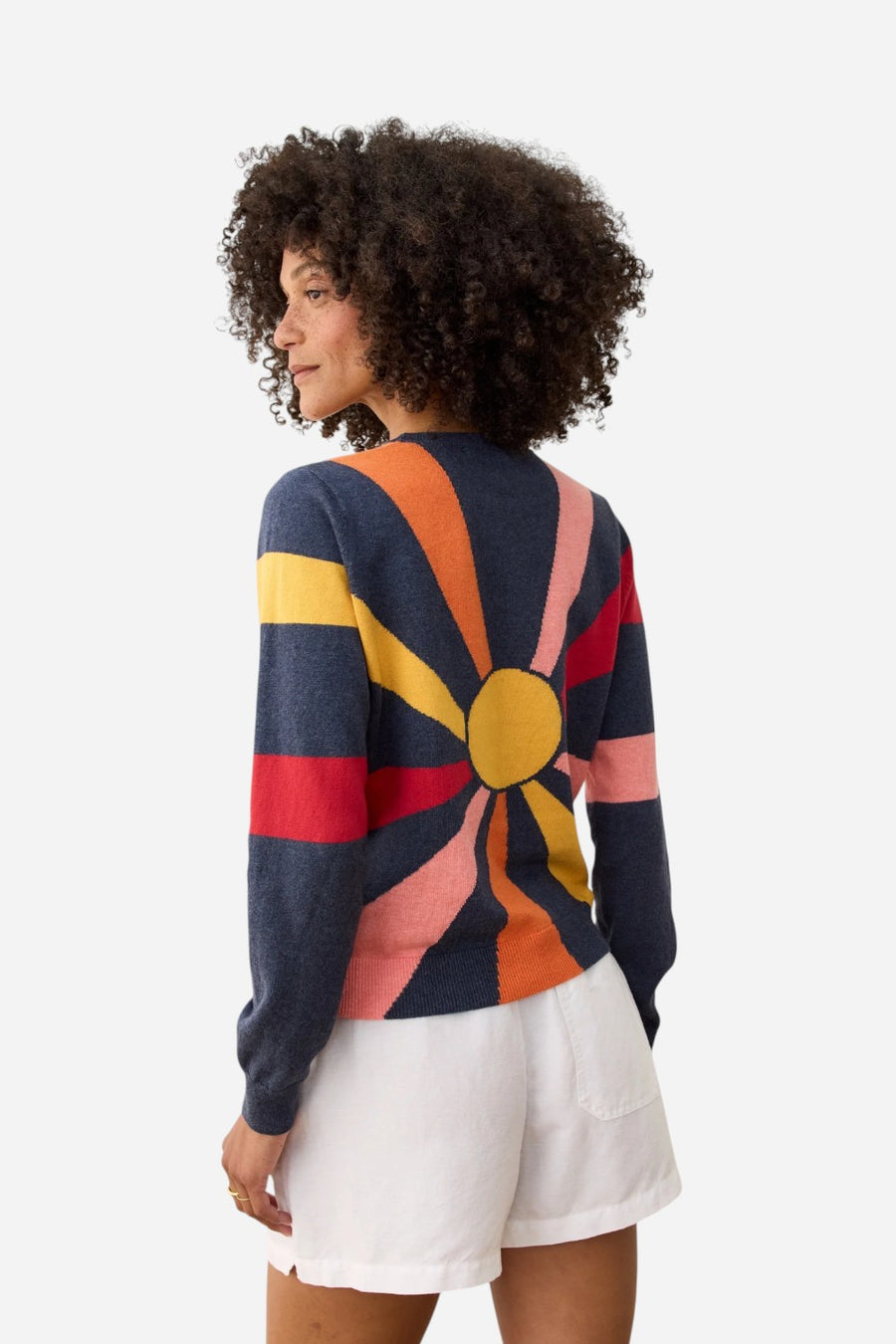 Marine Layer Icon Sweater in Navy