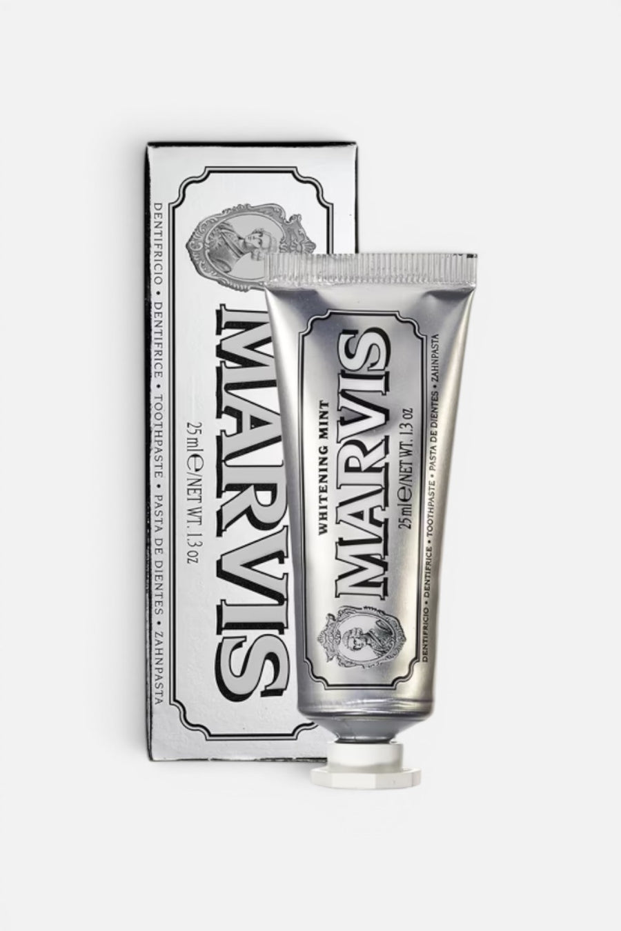 Marvis Travel Size Toothpaste in Whitening Mint