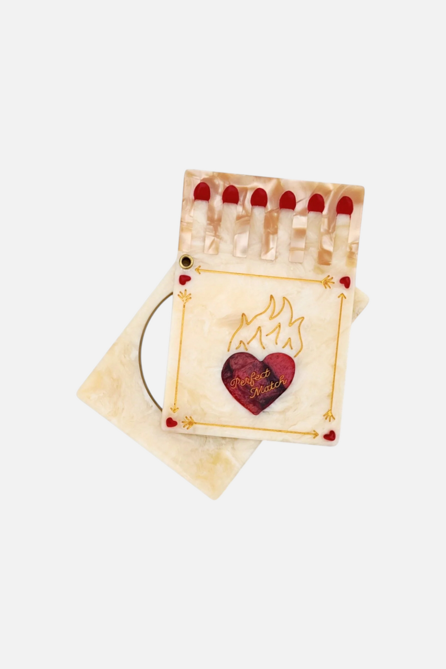 Solar Eclipse Matchbox Compact Mirror