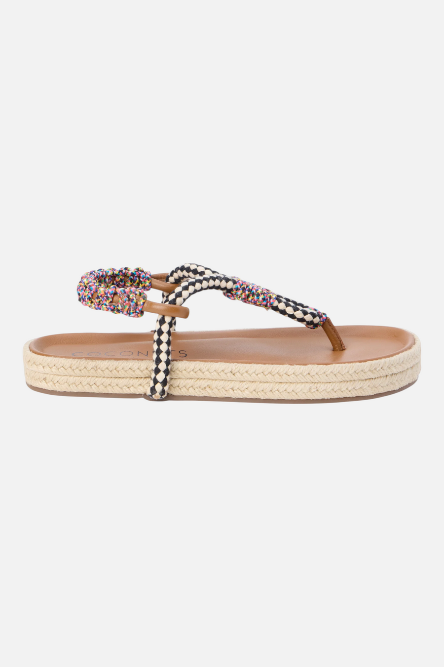 Matisse Celia Thong Sandal in Black