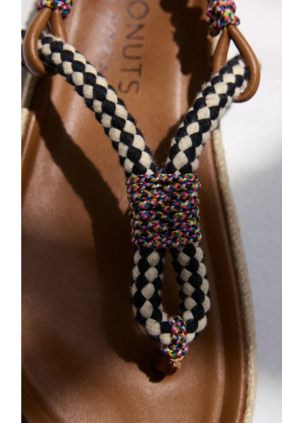 Matisse Celia Thong Sandal in Black