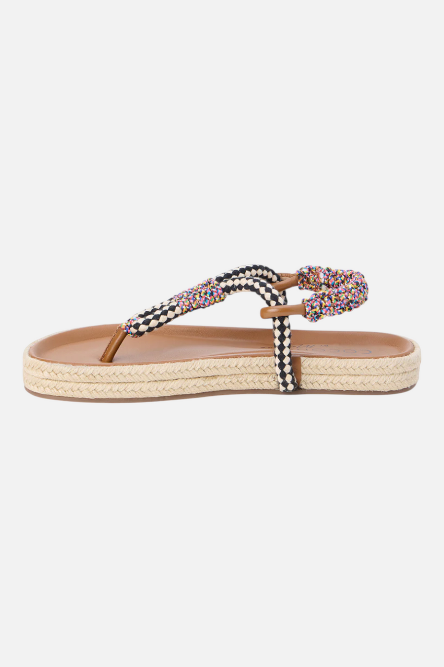 Matisse Celia Thong Sandal in Black
