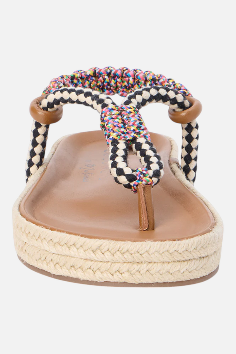 Matisse Celia Thong Sandal in Black