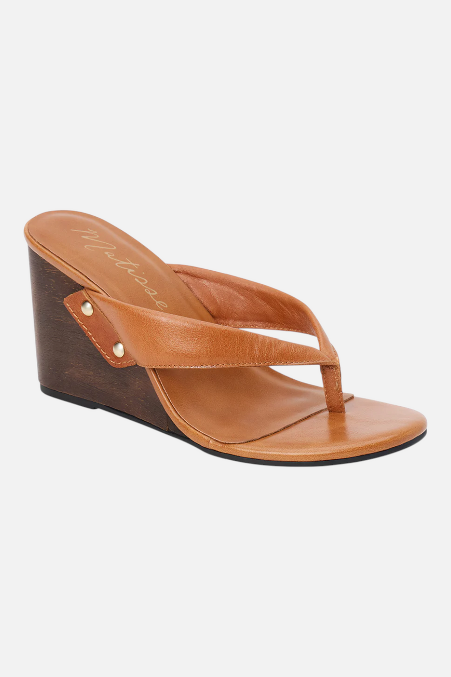 Matisse Maryland Wedge Sandal in Butterscotch