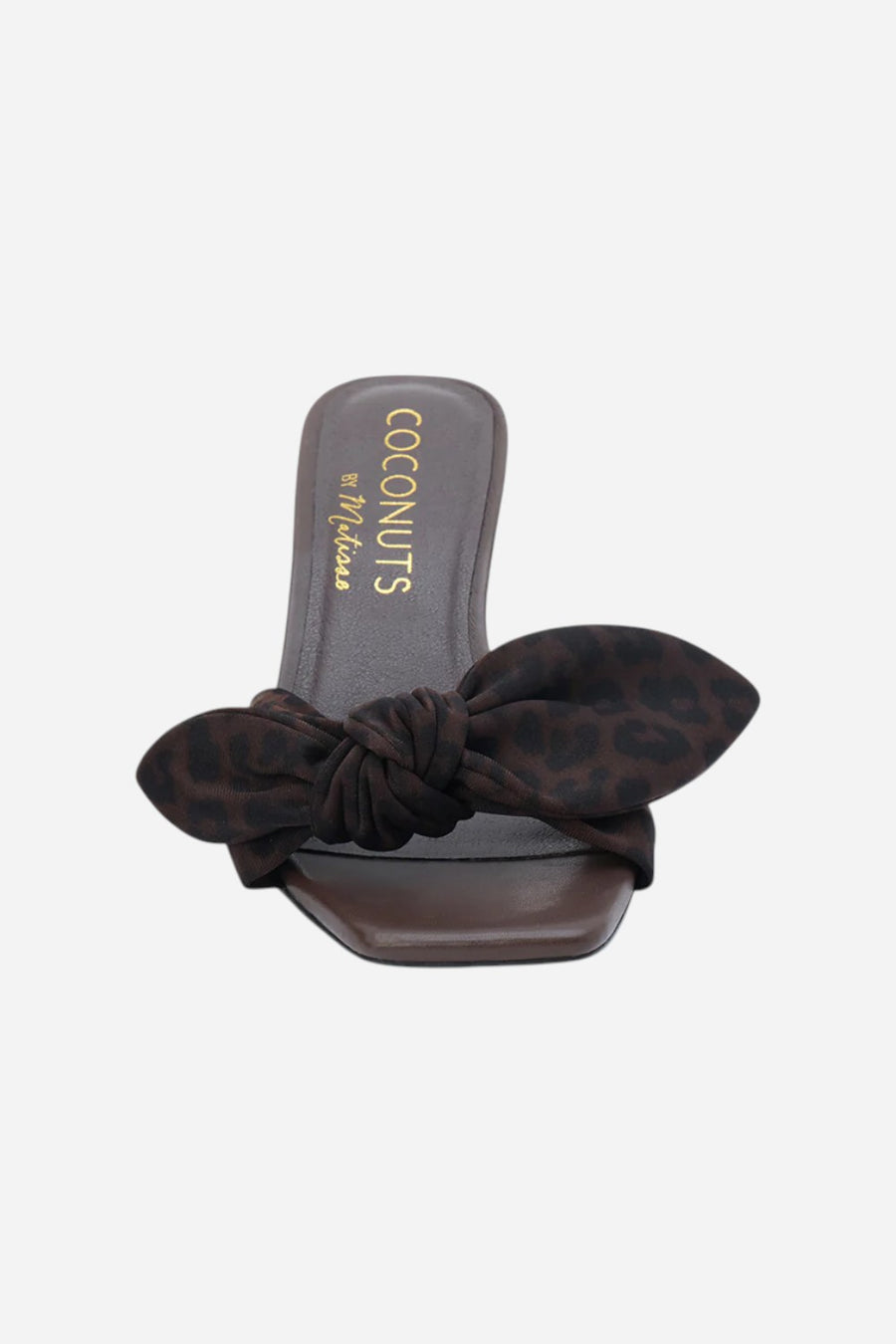 Matisse Uptown Heeled Sandal in Brown Leopard