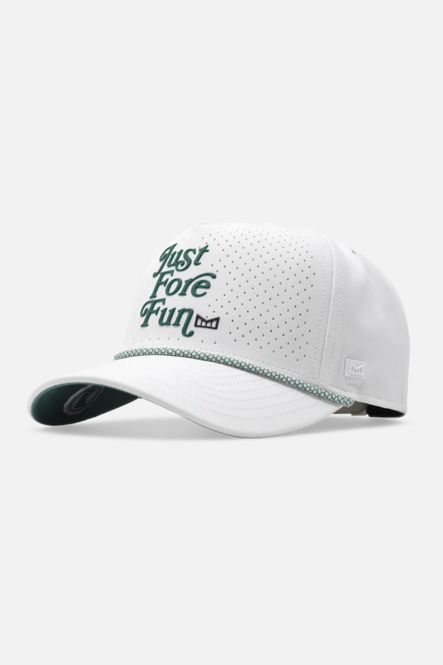 Melin Hydro Odysea Links Cap in White and Green