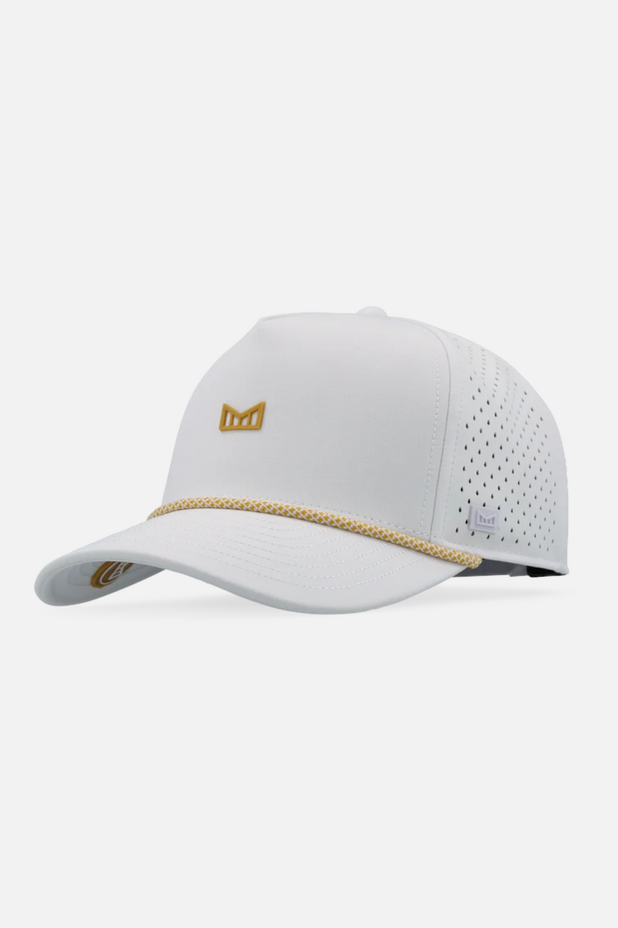 Melin Hydro Odysea Rope Cap in White and Gum