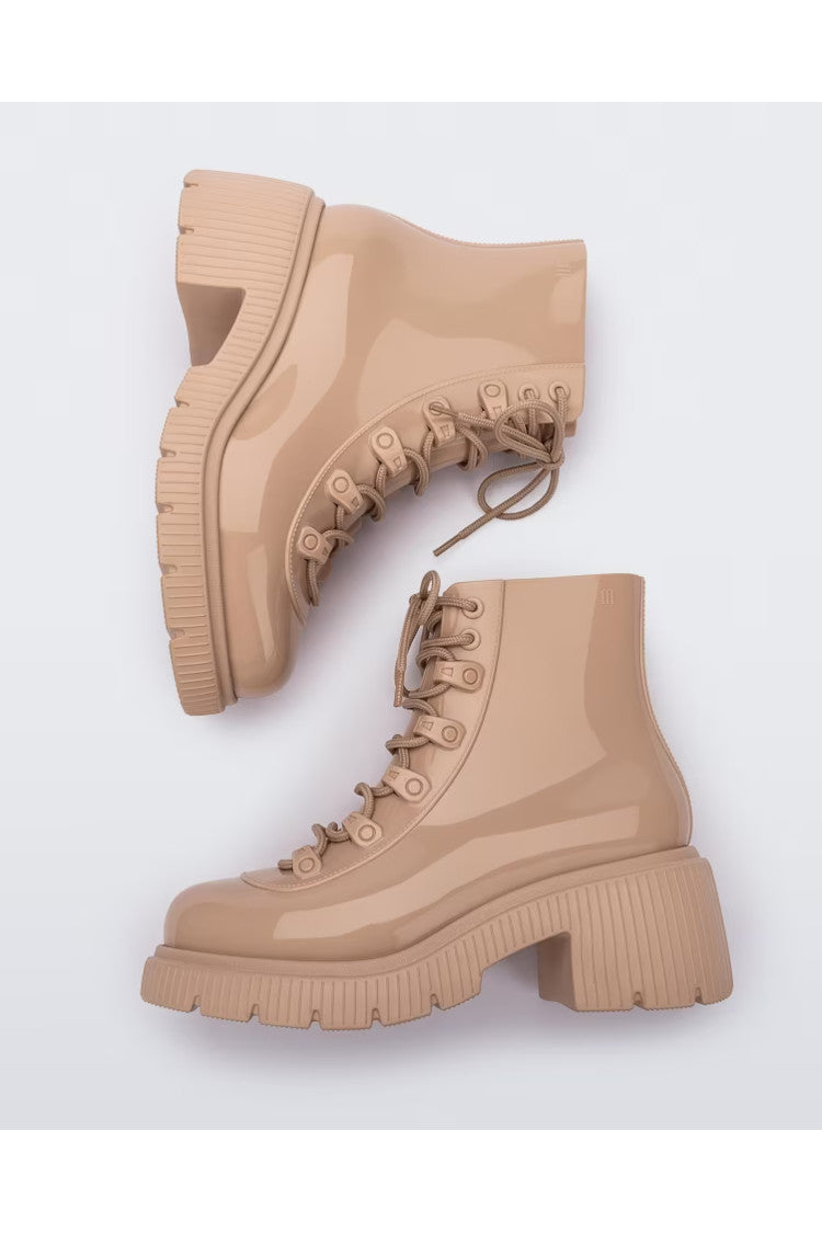 Melissa Cosmo Boot in Beige – side view