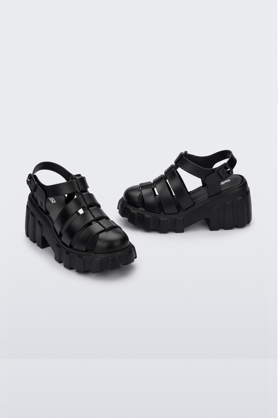 Melissa Megan Sandals in Black