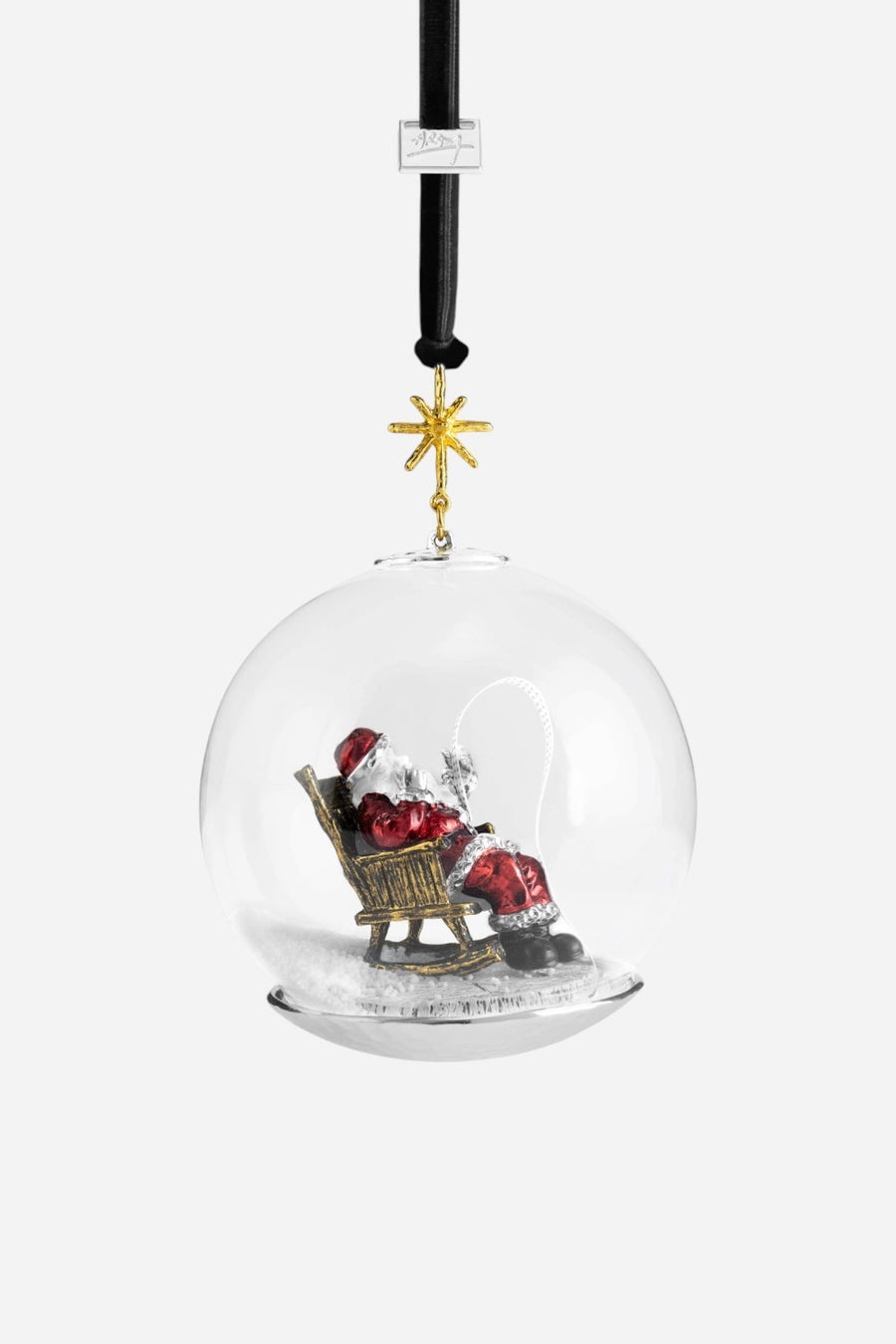 Michael Aram Santa Snow Globe Ornament
