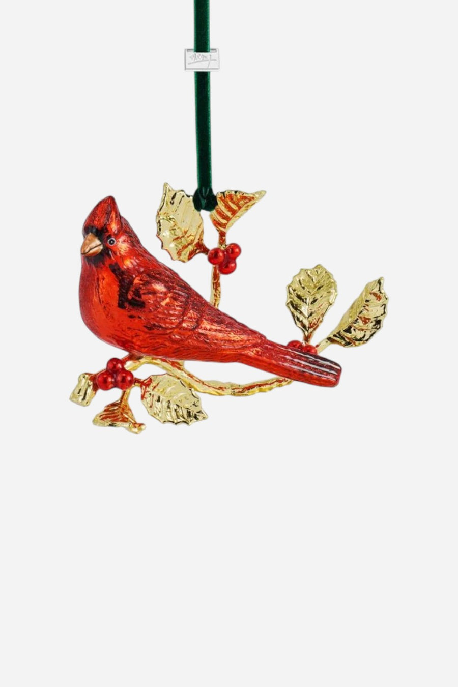 Michael Aram Cardinal Glass Ornament