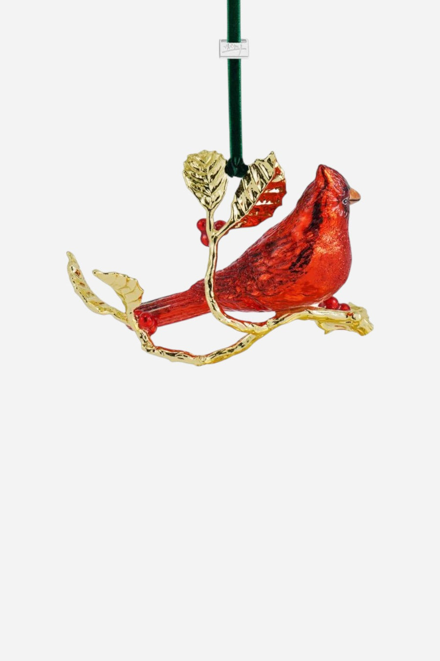 Michael Aram Cardinal Glass Ornament