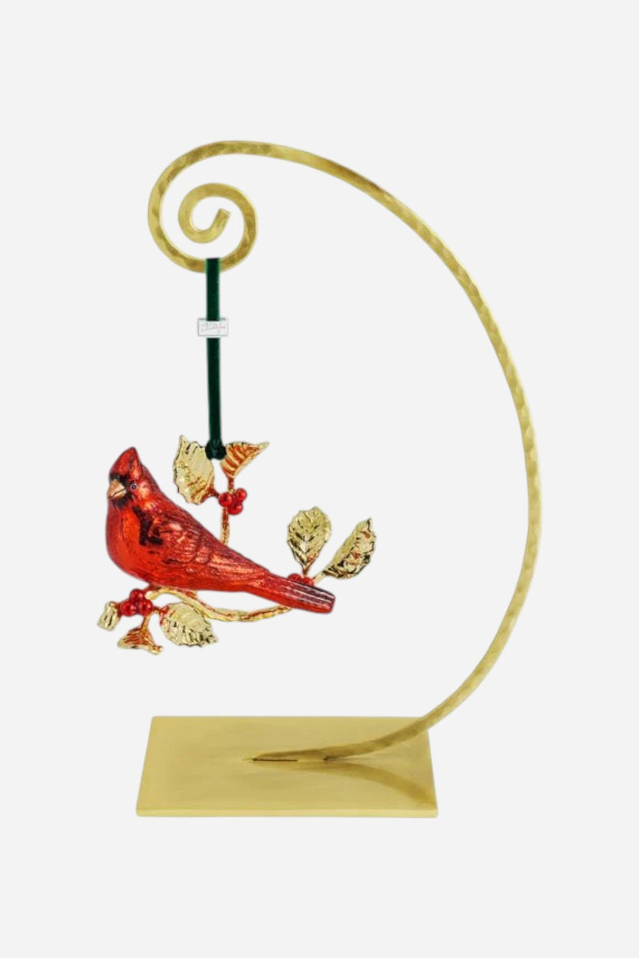 Michael Aram Cardinal Glass Ornament