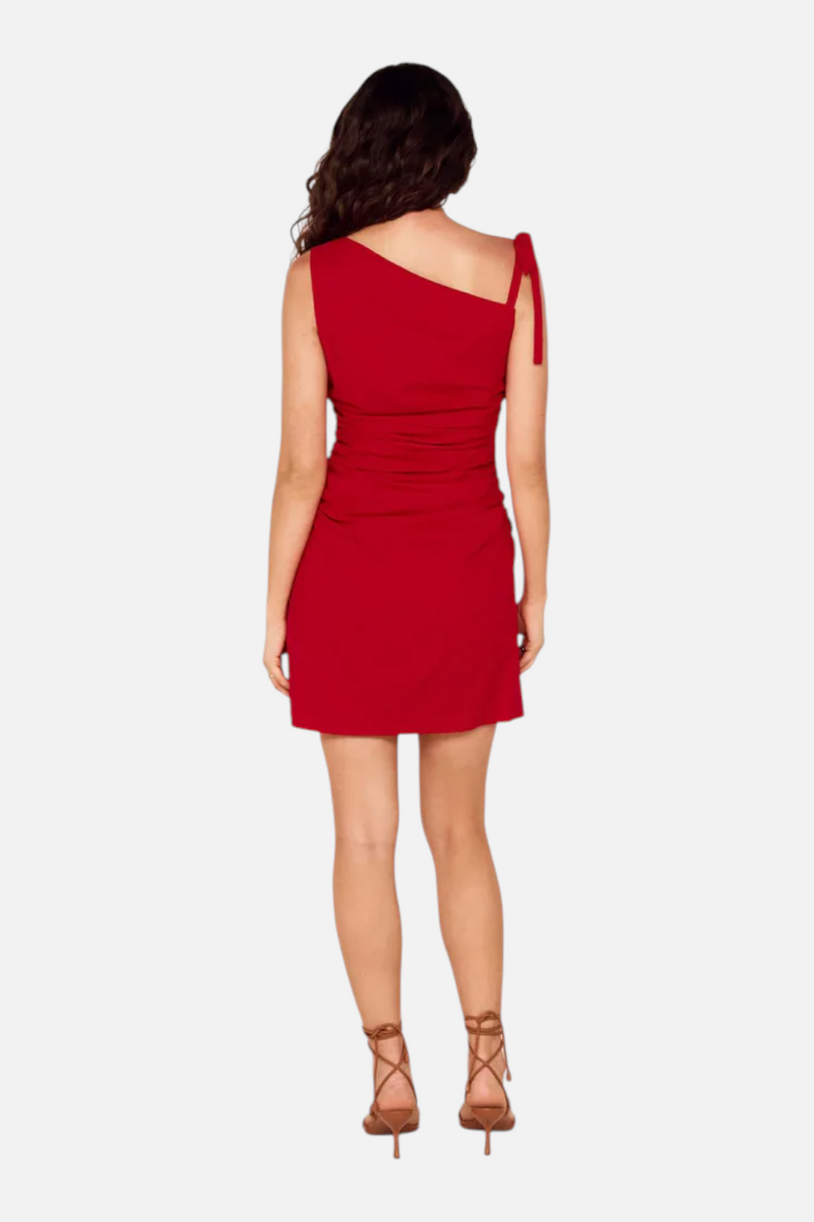 Mink Pink Rhodes Mini Dress in Red