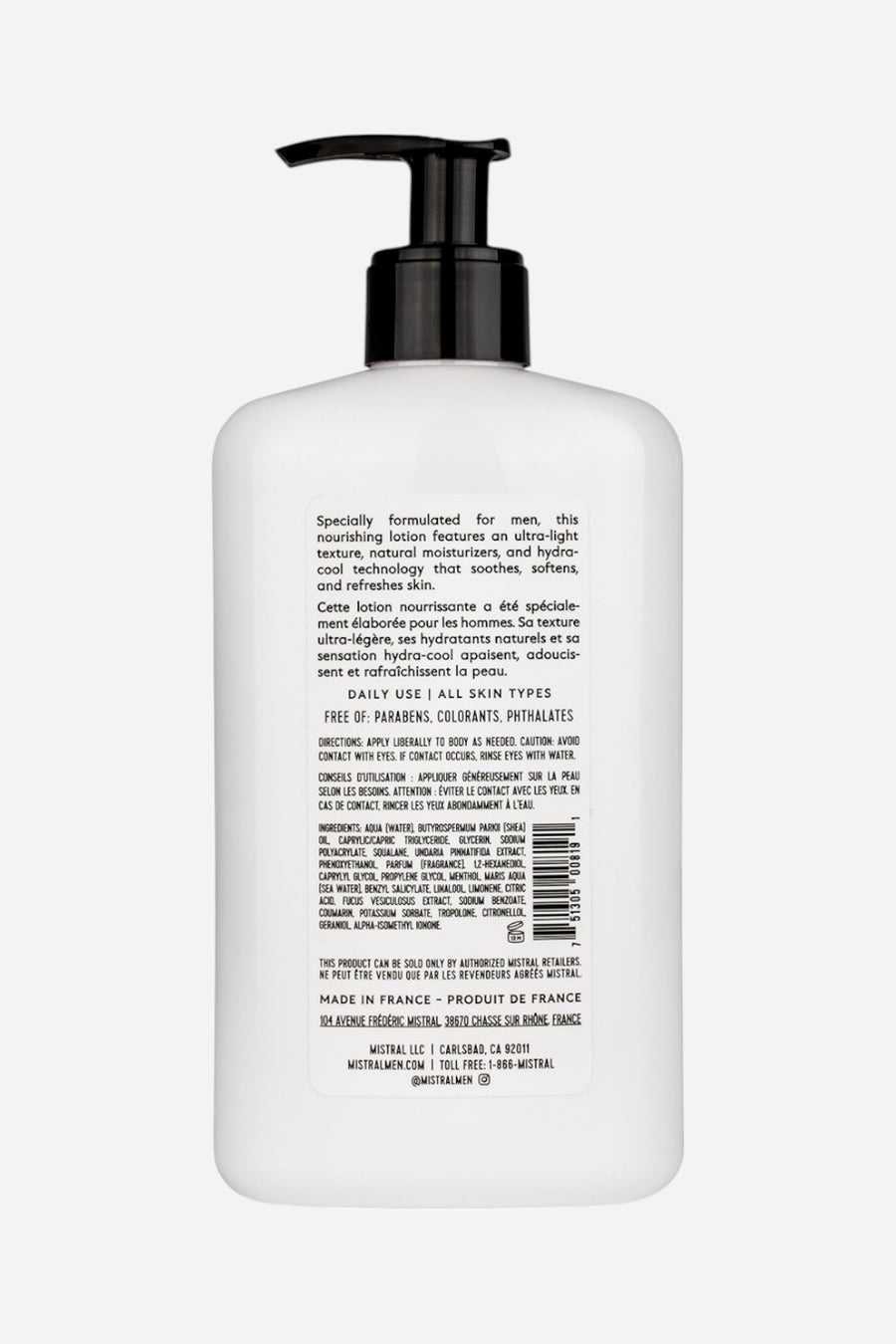 Mistral Hydra-Cool Body Lotion