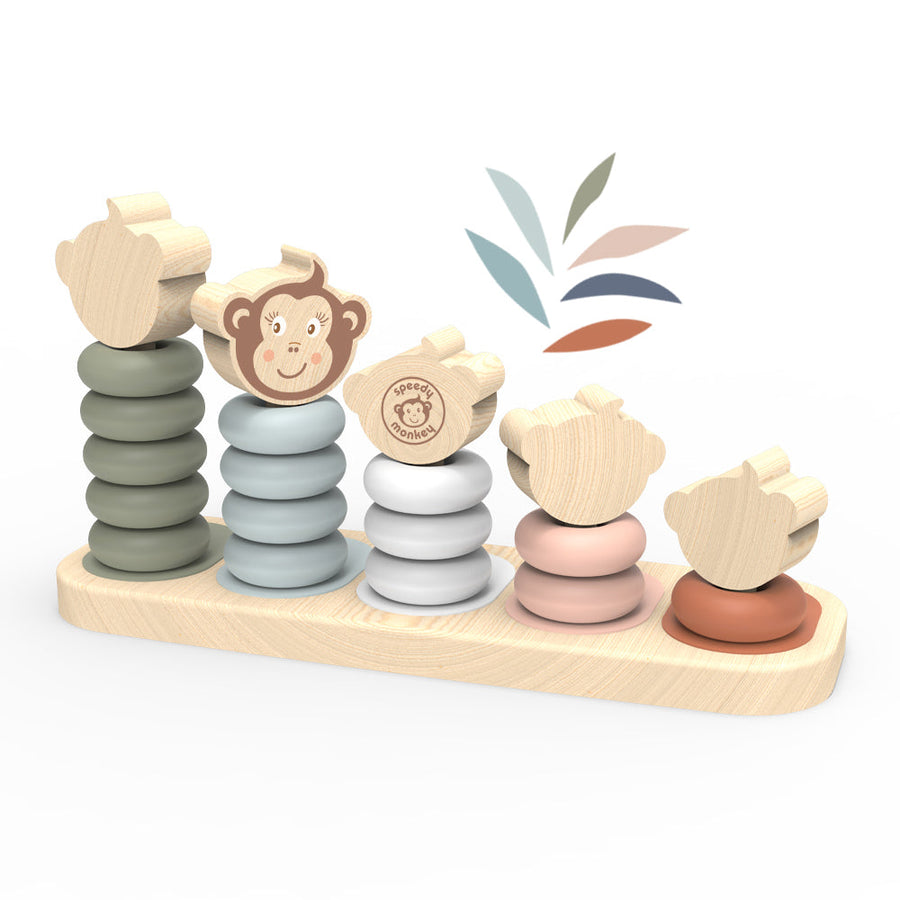 Speedy Monkey Monkey Family Stacker