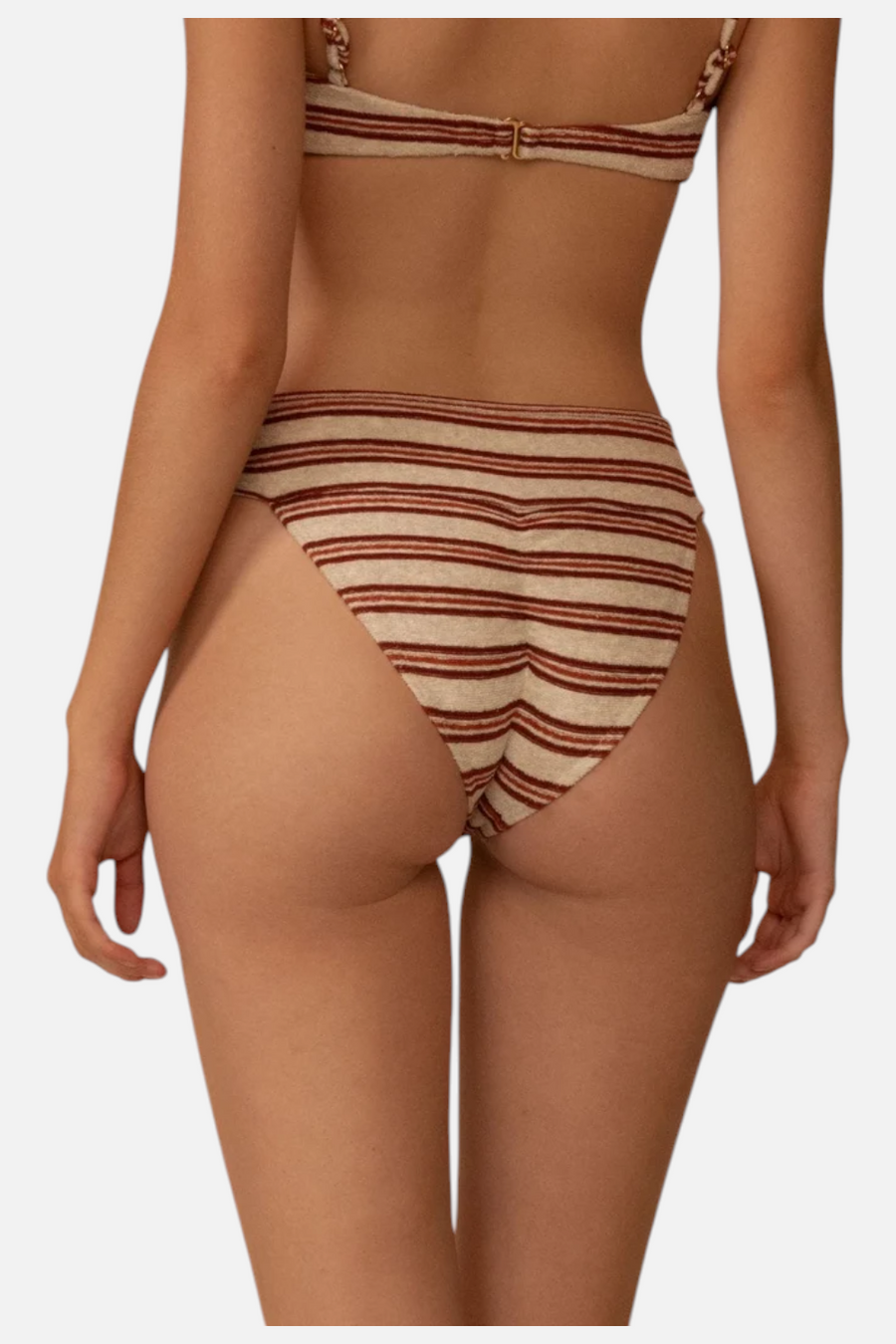 Montce Tamarindo Bikini Bottom in Joan Stripe – back view