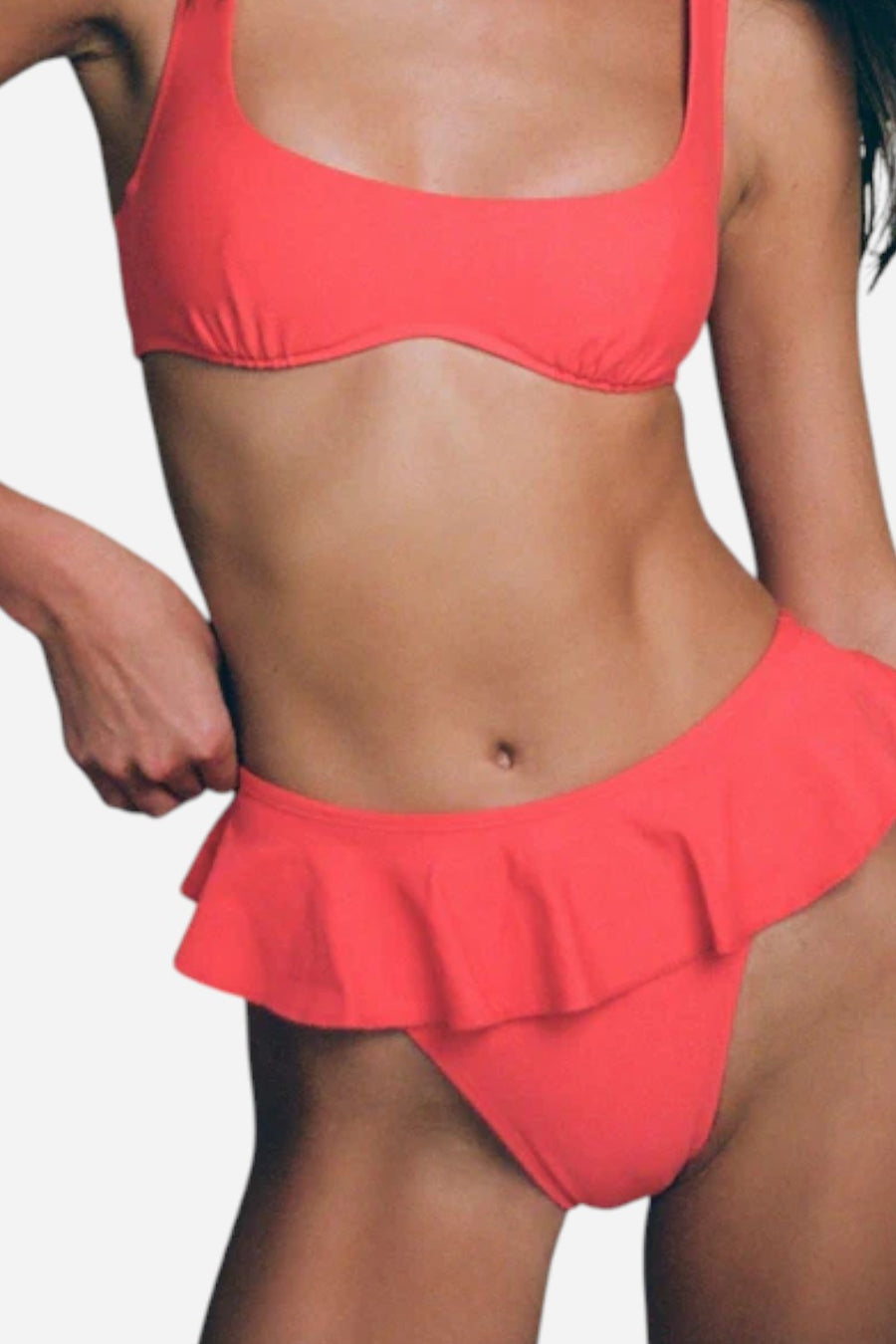 Montce Cherry Tamarindo Ruffle Bottom