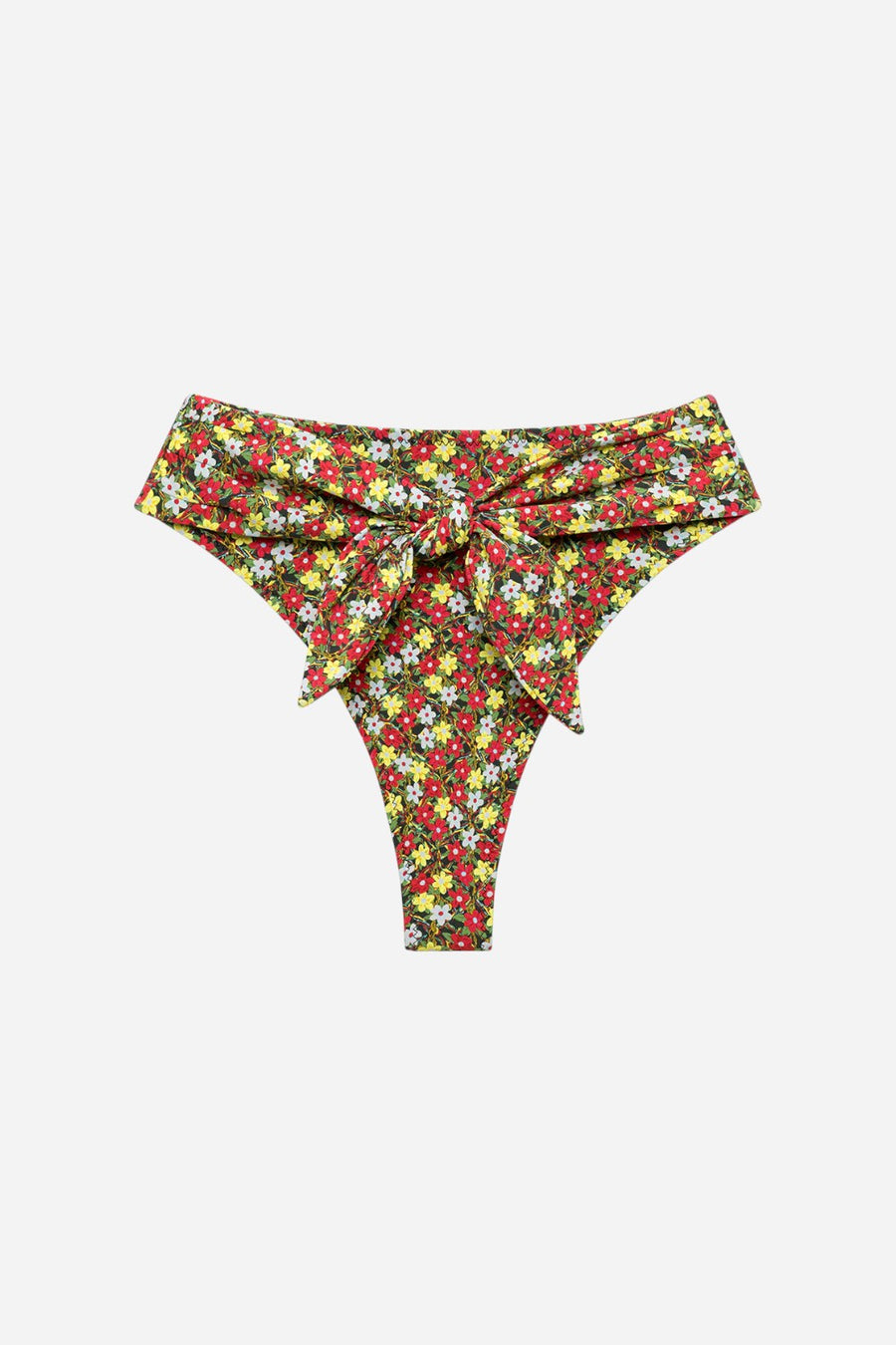 Montce Sienna Floral Paula Tie-Up Bikini Bottom