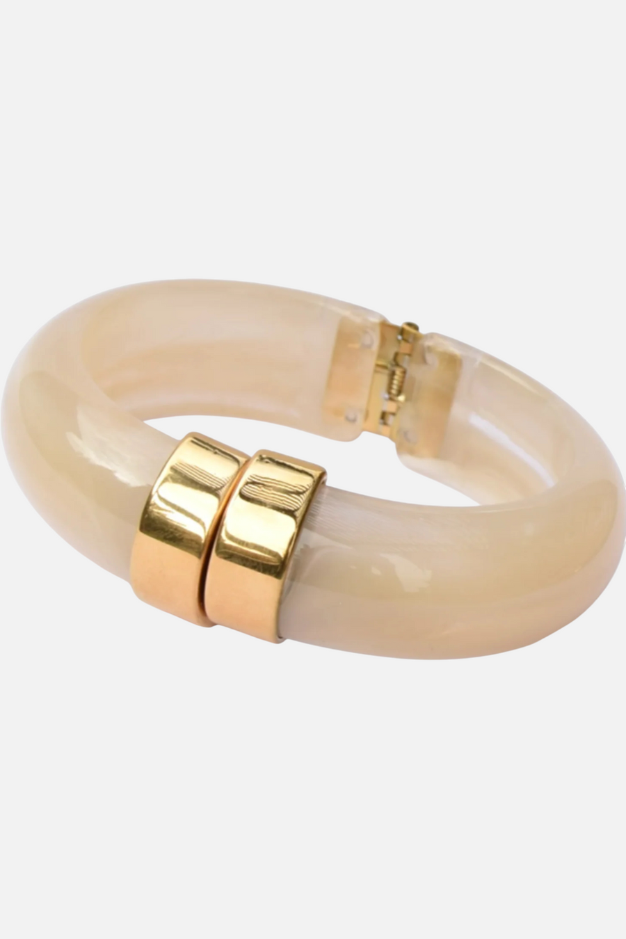 Farrah B Mood Catcher Cuff Bracelet in White