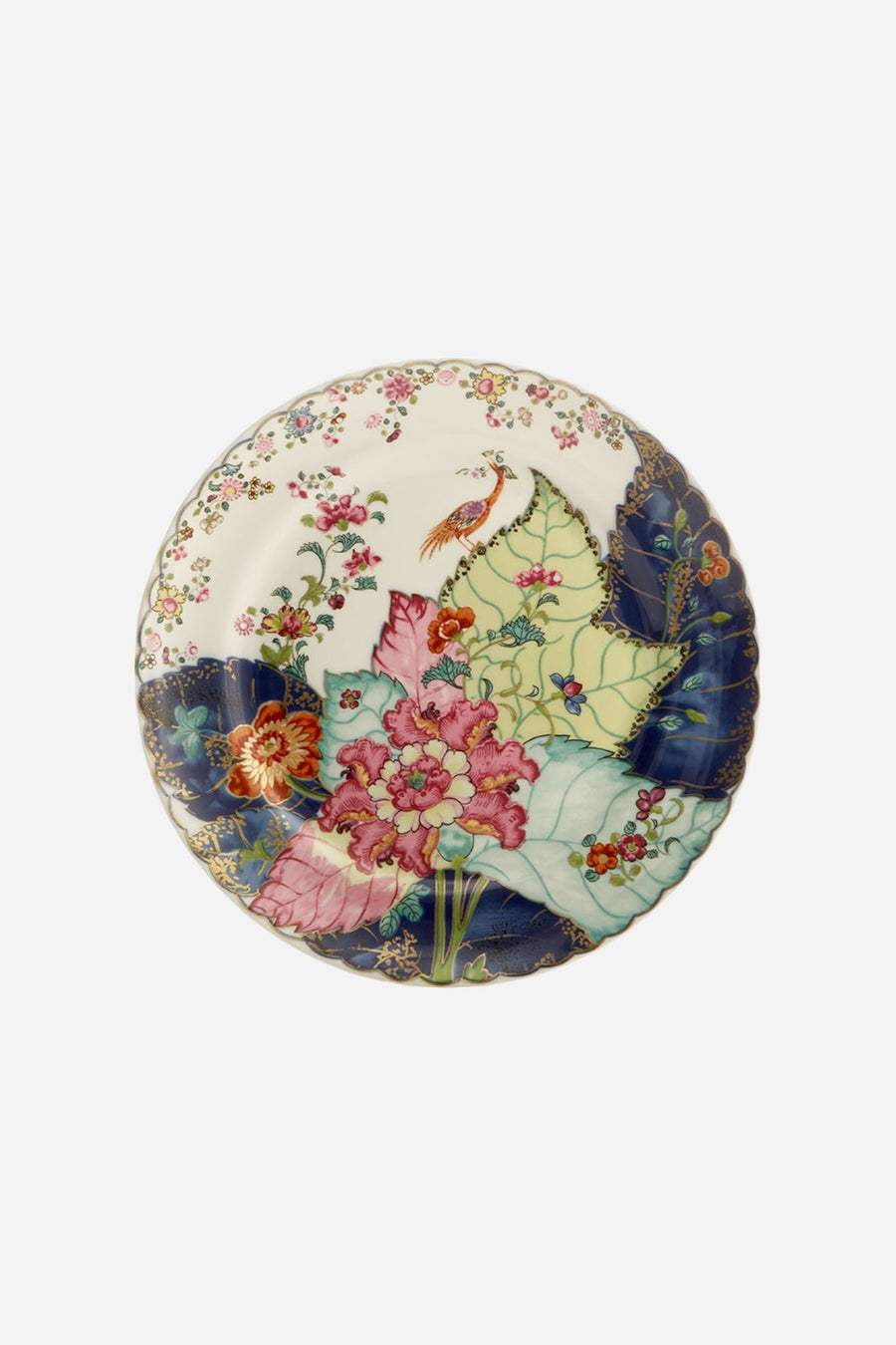 Mottahedeh Tobacco Leaf Dinner Plate