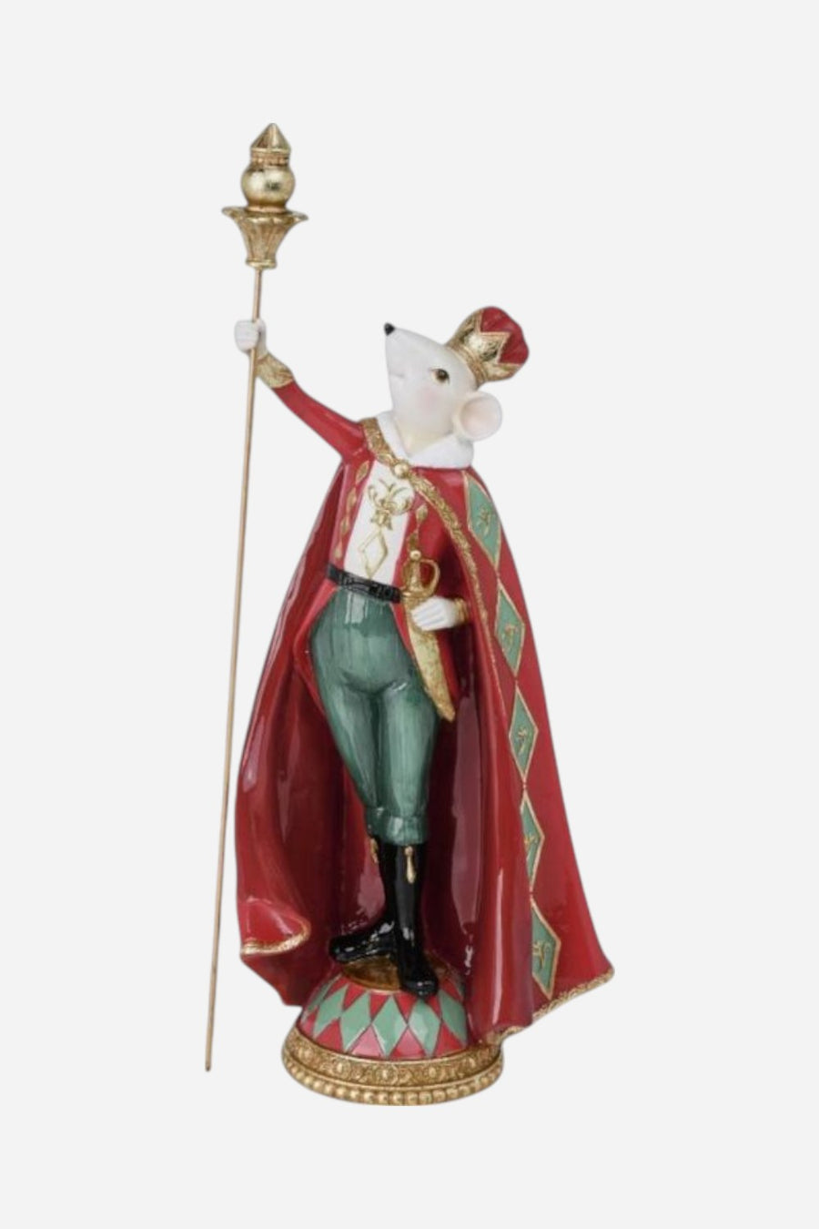 Mouse King Figurine, 13.5 in
