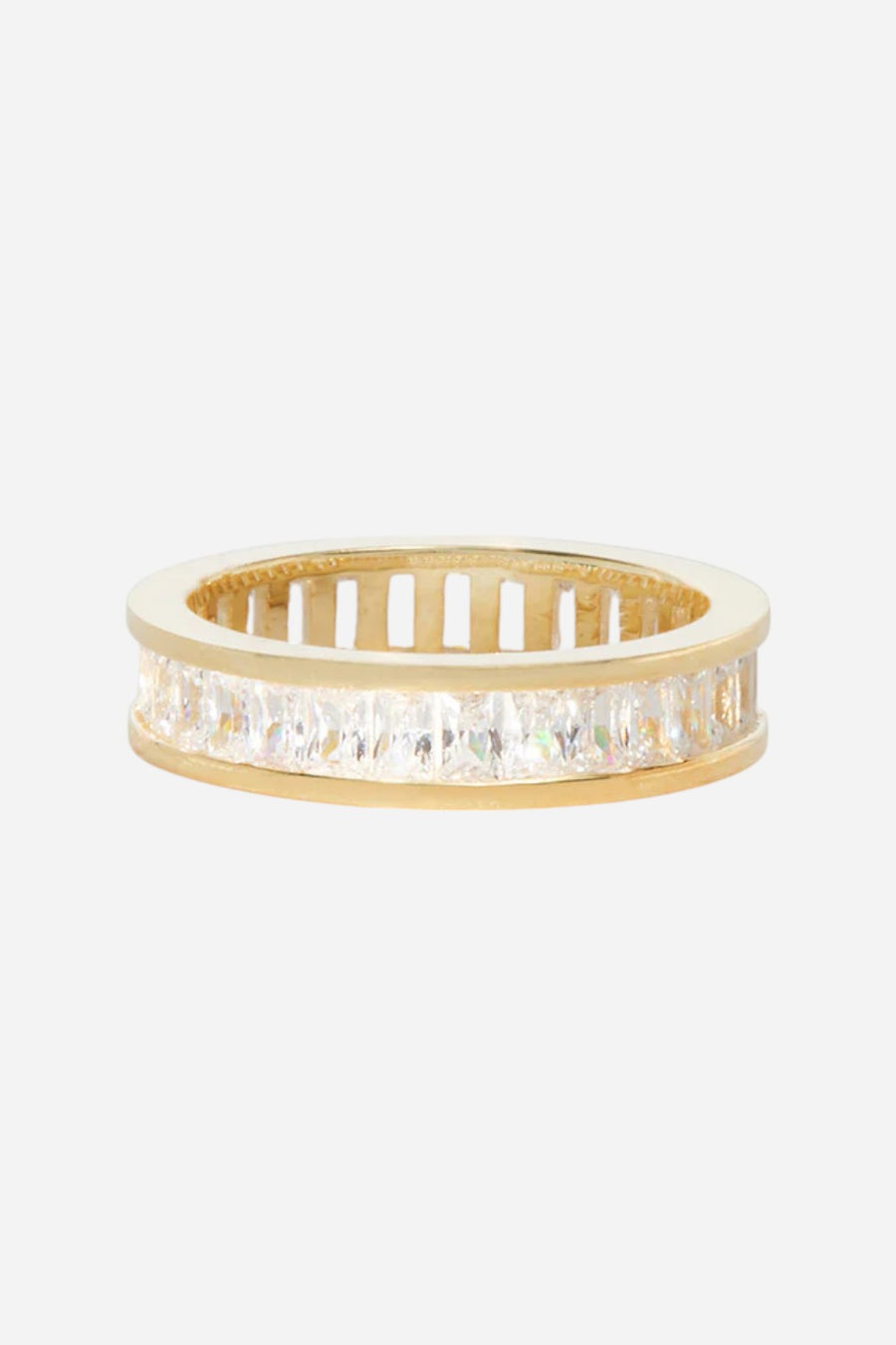 Nickho Rey Baguette Ring in Size 8