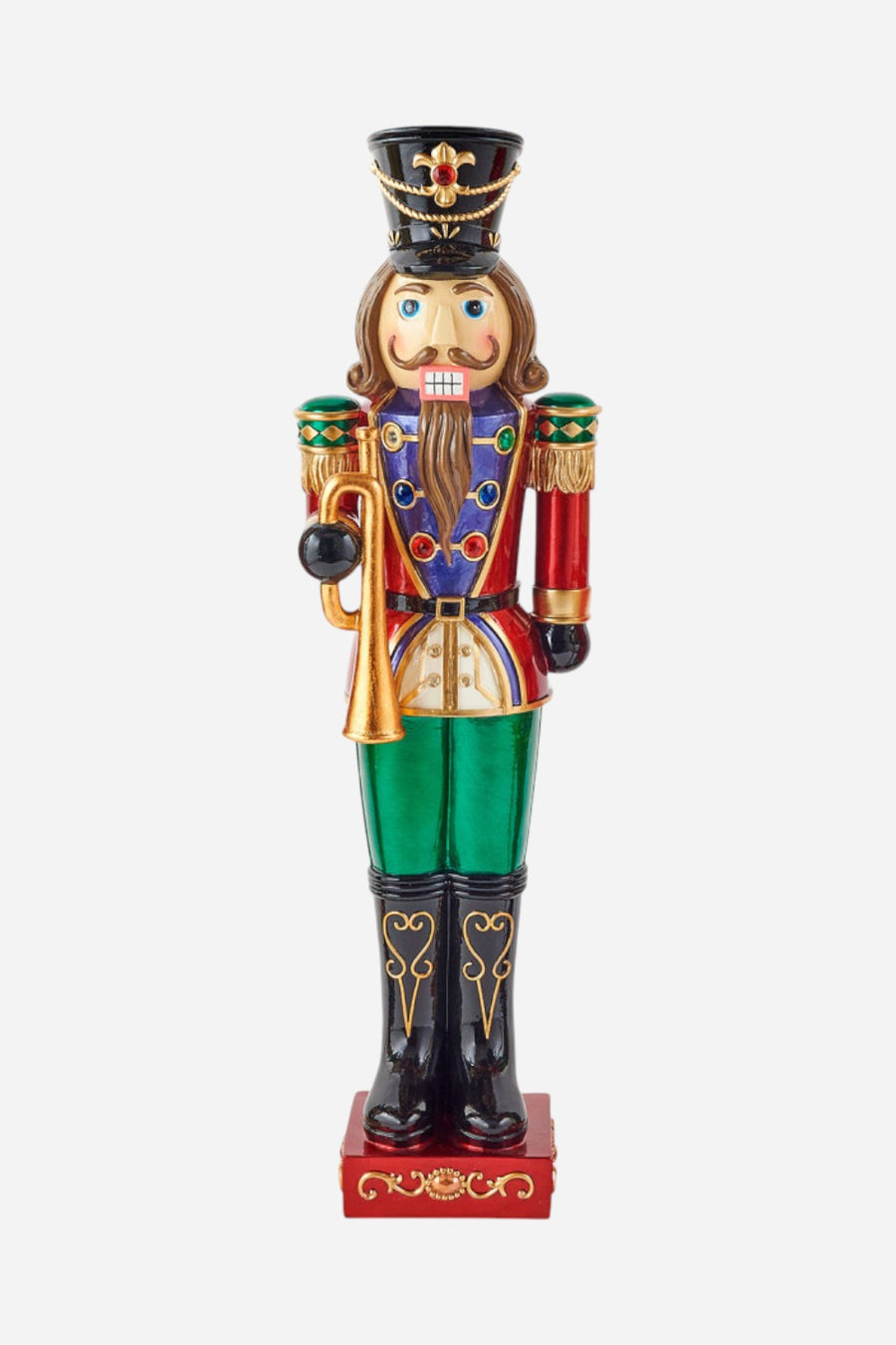 Light-Up Nutcracker in Purple 24"
