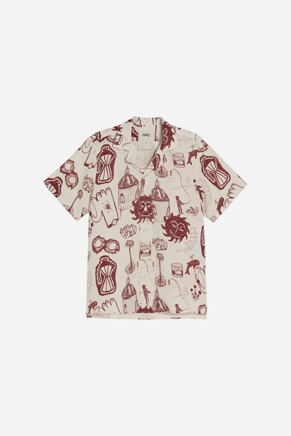 OAS Cantina Cuba Linen Shirt