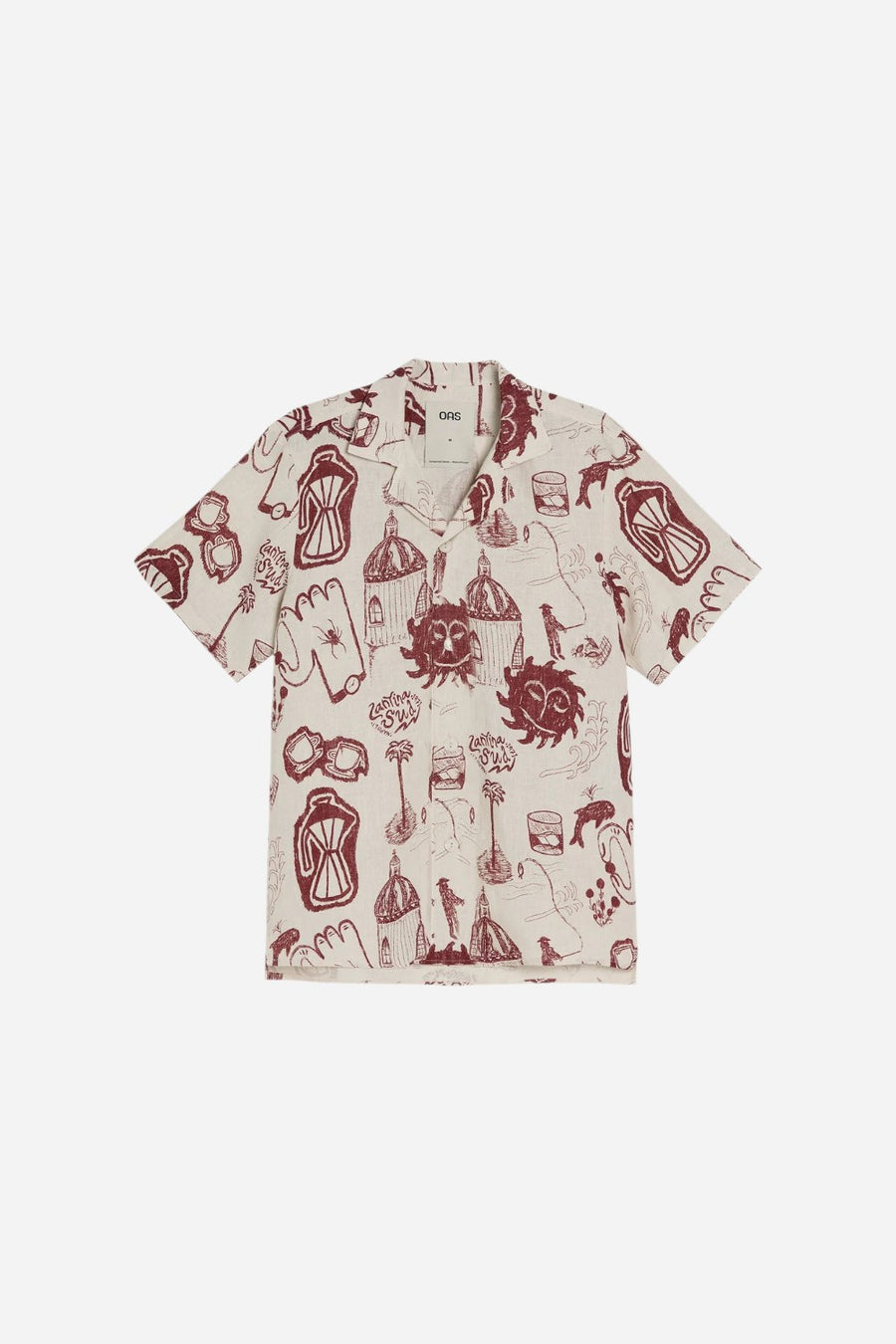 OAS Cantina Cuba Linen Shirt