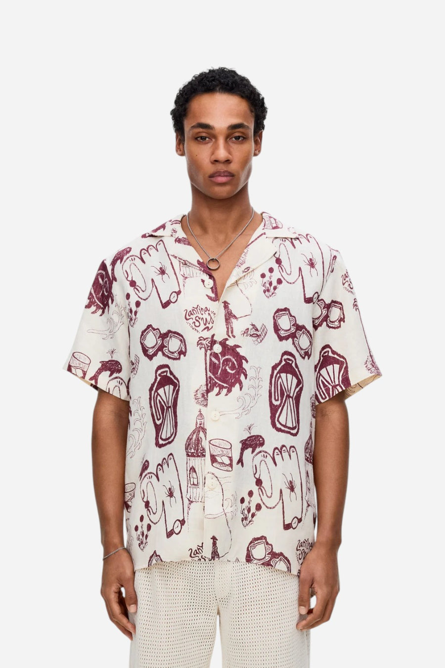 OAS Cantina Cuba Linen Shirt