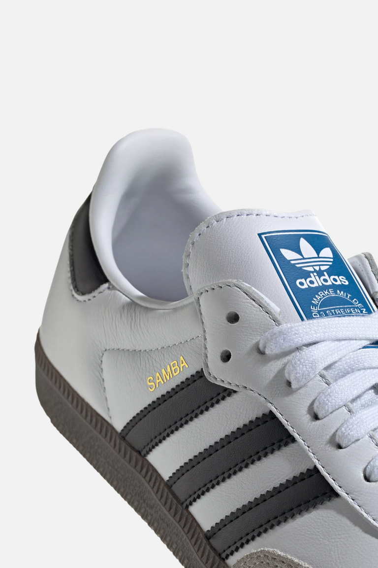 Adidas Samba OG Sneakers in White/Black – CHROME