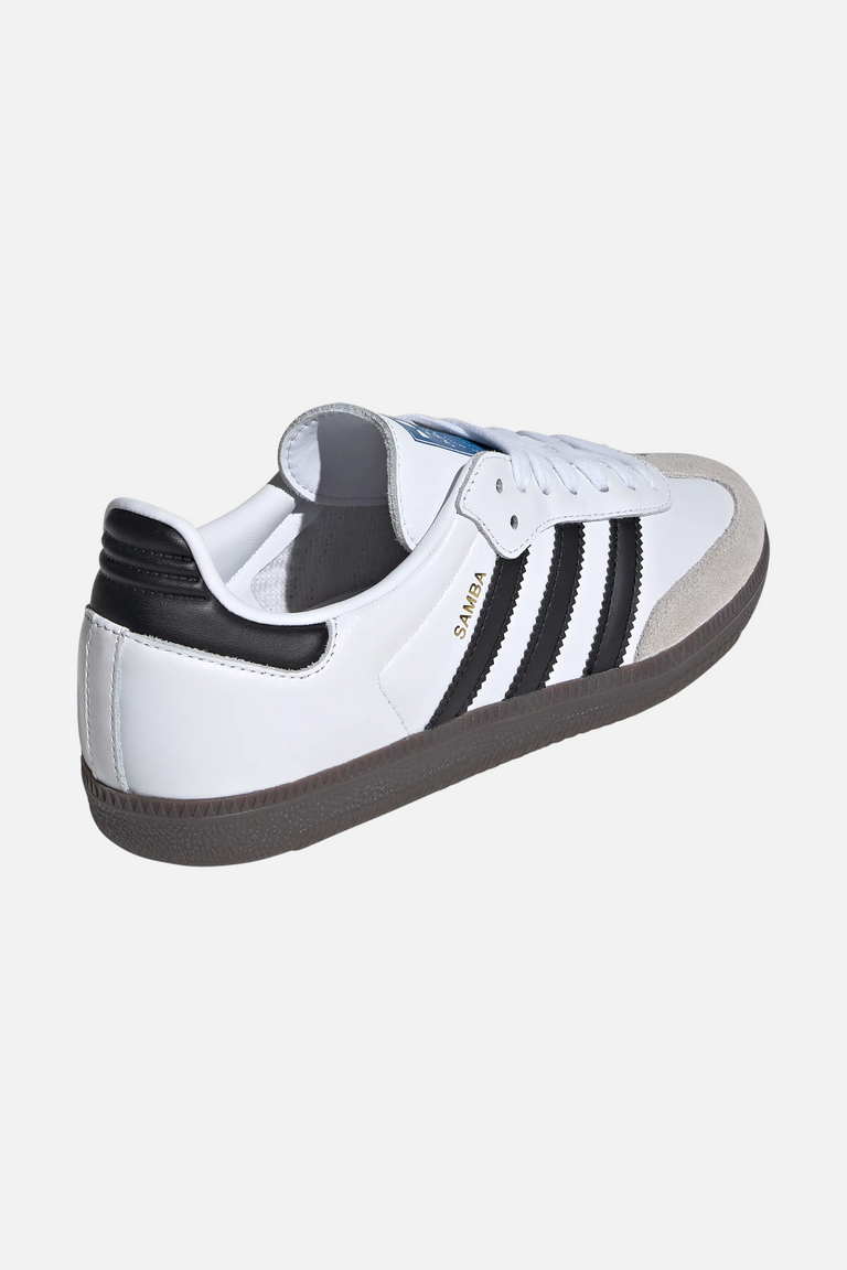 Adidas Samba OG Sneakers in White/Black – CHROME