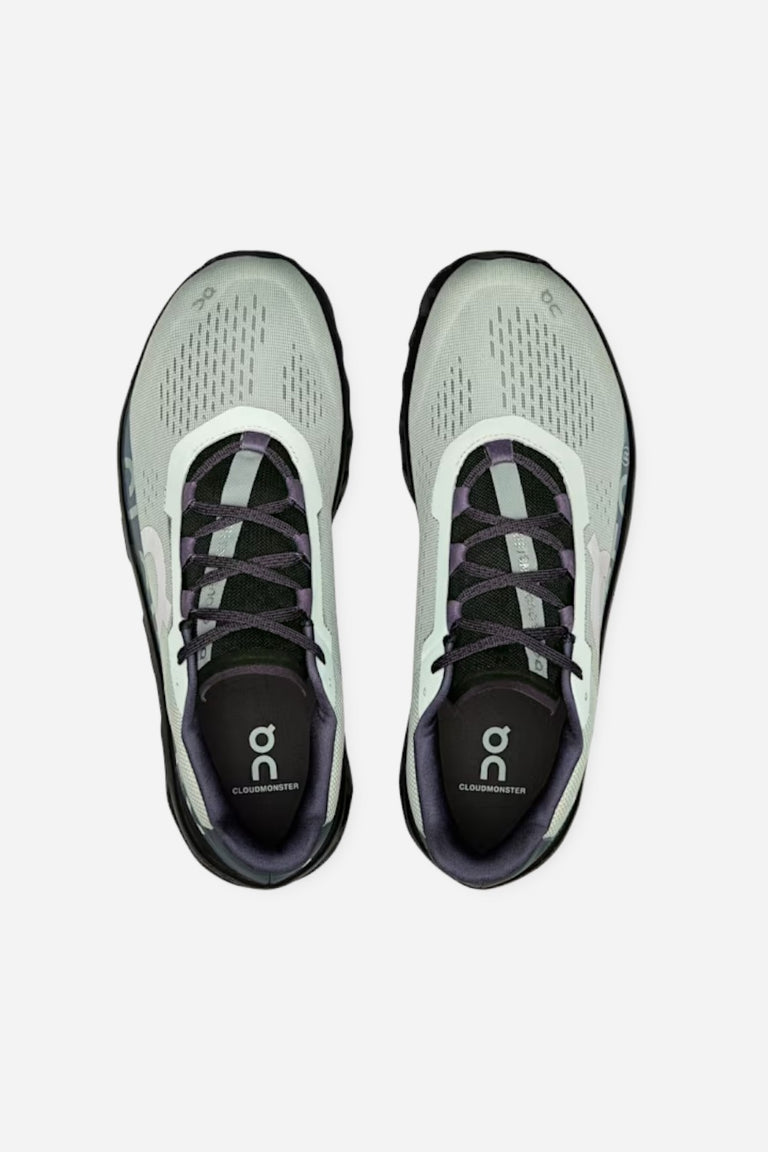 on cloud monsters men ON Running Men's Cloudmonster in Glacier/Black – CHROME