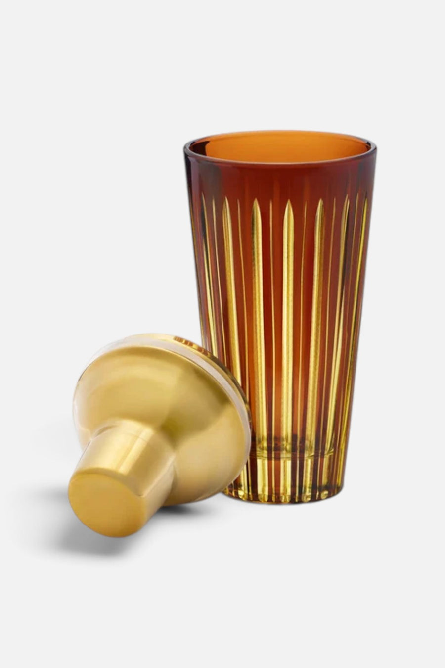 L'Objet Prism Amber Cocktail Set