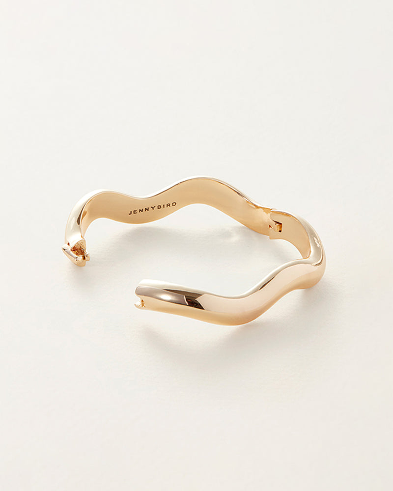 Jenny Bird Ola Bangle in Gold