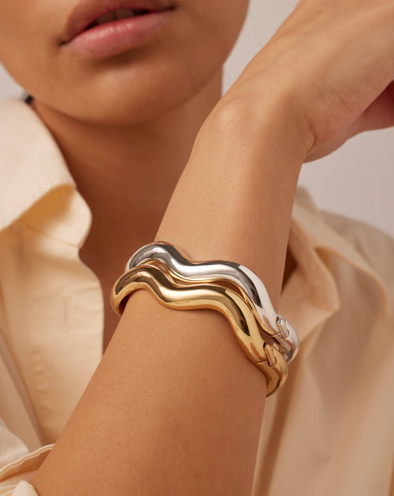 Jenny Bird Ola Bangle in Gold