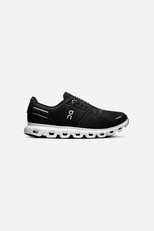 On Running Women's Cloud 6 in Black & White