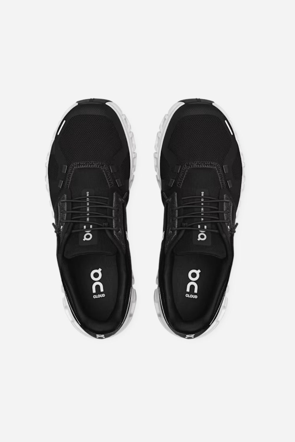 On Running Women's Cloud 6 in Black & White – CHROME